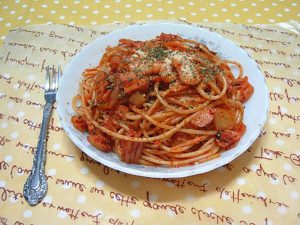 Spaghetti Kim Chi