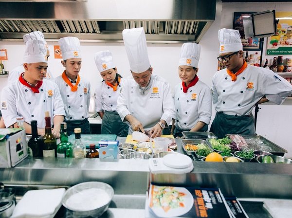 lớp học nấu ăn buổi tối ở hà nội