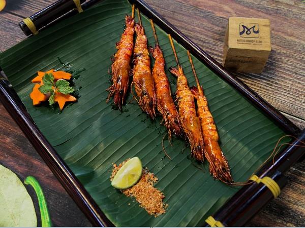 tôm nướng muối ớt